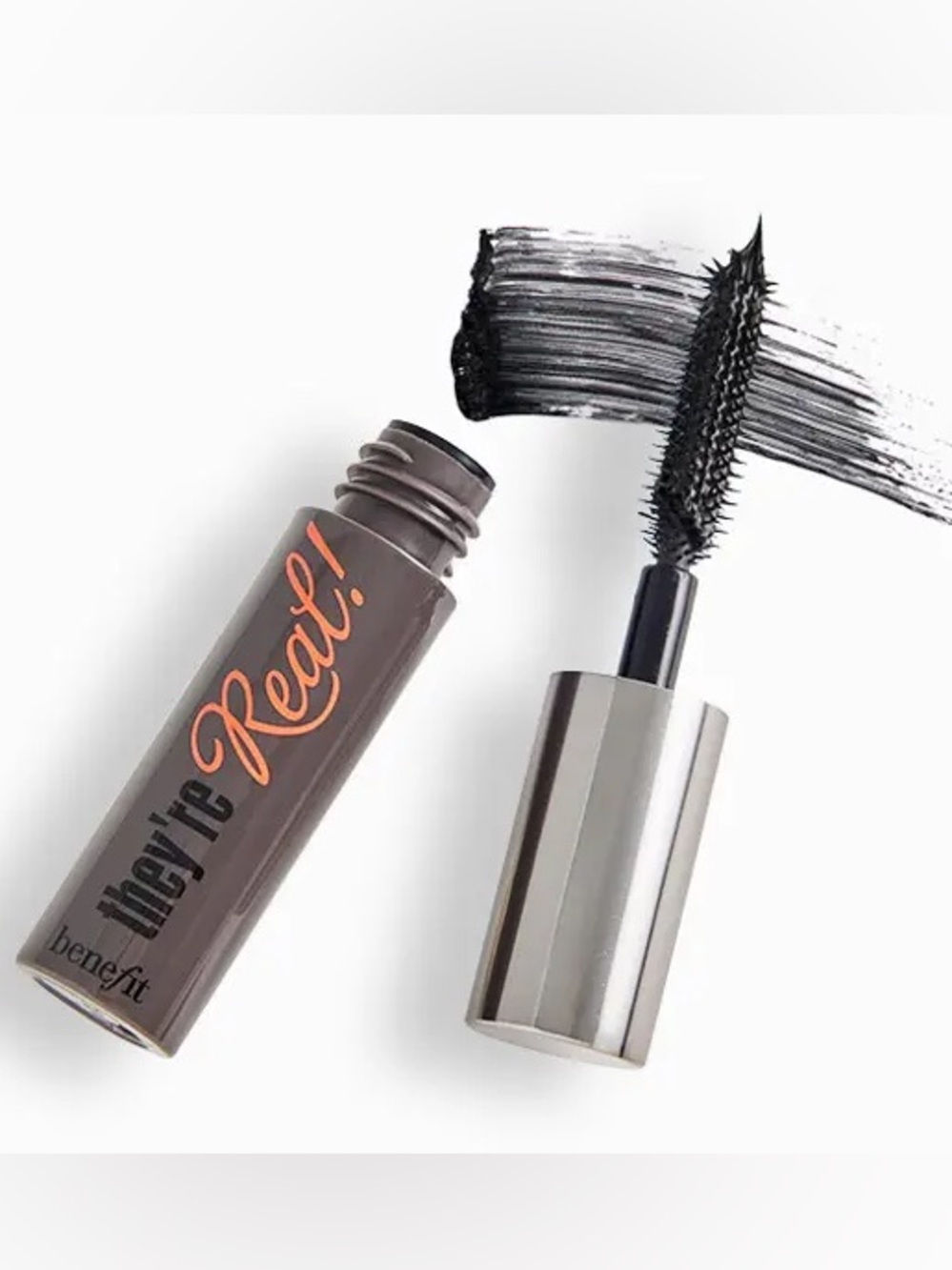 Benefit They're Real! Mascara Travel Size Mini — NEW! Black with Silver Cap